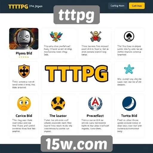 Análise das principais funcionalidades do site tttpg